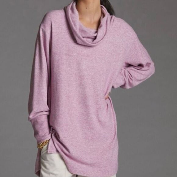 Anthropologie Sweaters - Anthropology Maeve cowl neck tunic sweater XS